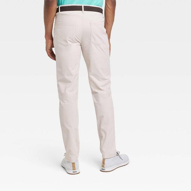 Mens Golf Pants - All In Motion Stone 32x30 Product Image