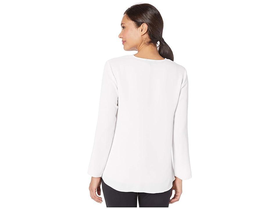 NIC+ZOE Surface Blouse (Paper ) Women's Clothing Product Image