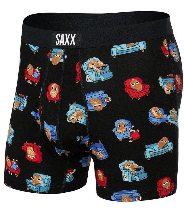 SAXX Ultra Super Soft Couch Potato 5#double; Inseam Boxer Briefs Product Image