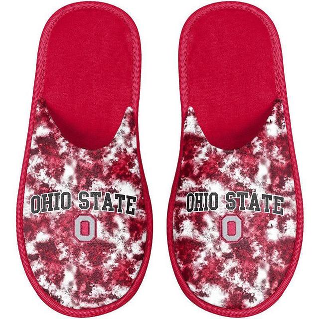 Womens FOCO Ohio State Buckeyes Iconic Logo Scuff Slippers Product Image