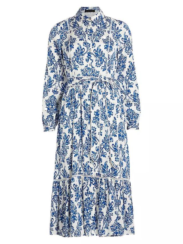 The Beckett Floral Shirtdress Product Image