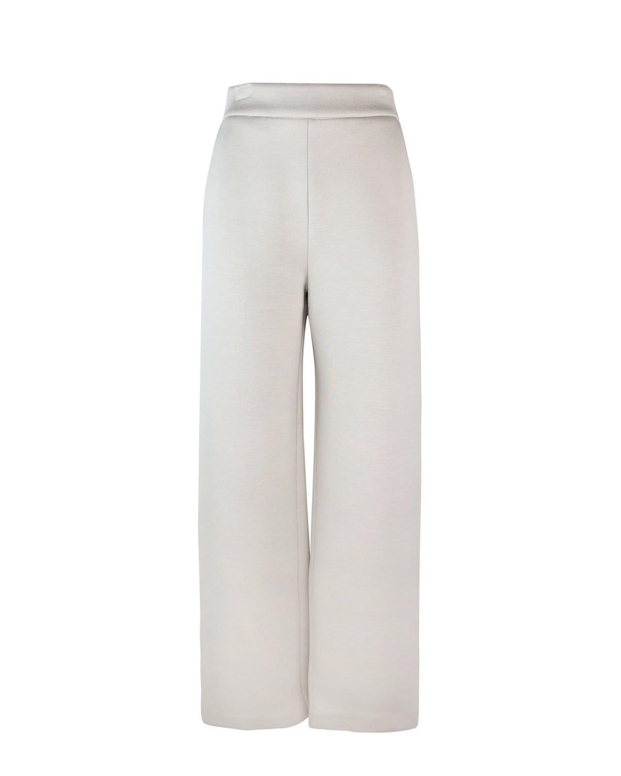 MAX MARA High Waist Straight Leg Pants In Powder Product Image