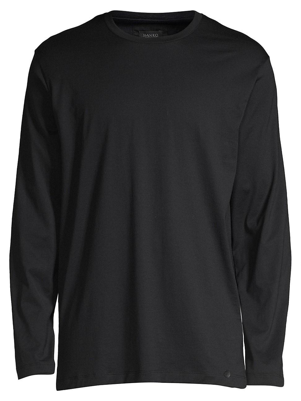 Mens Night And Day Solid Long Sleeve Tee Product Image