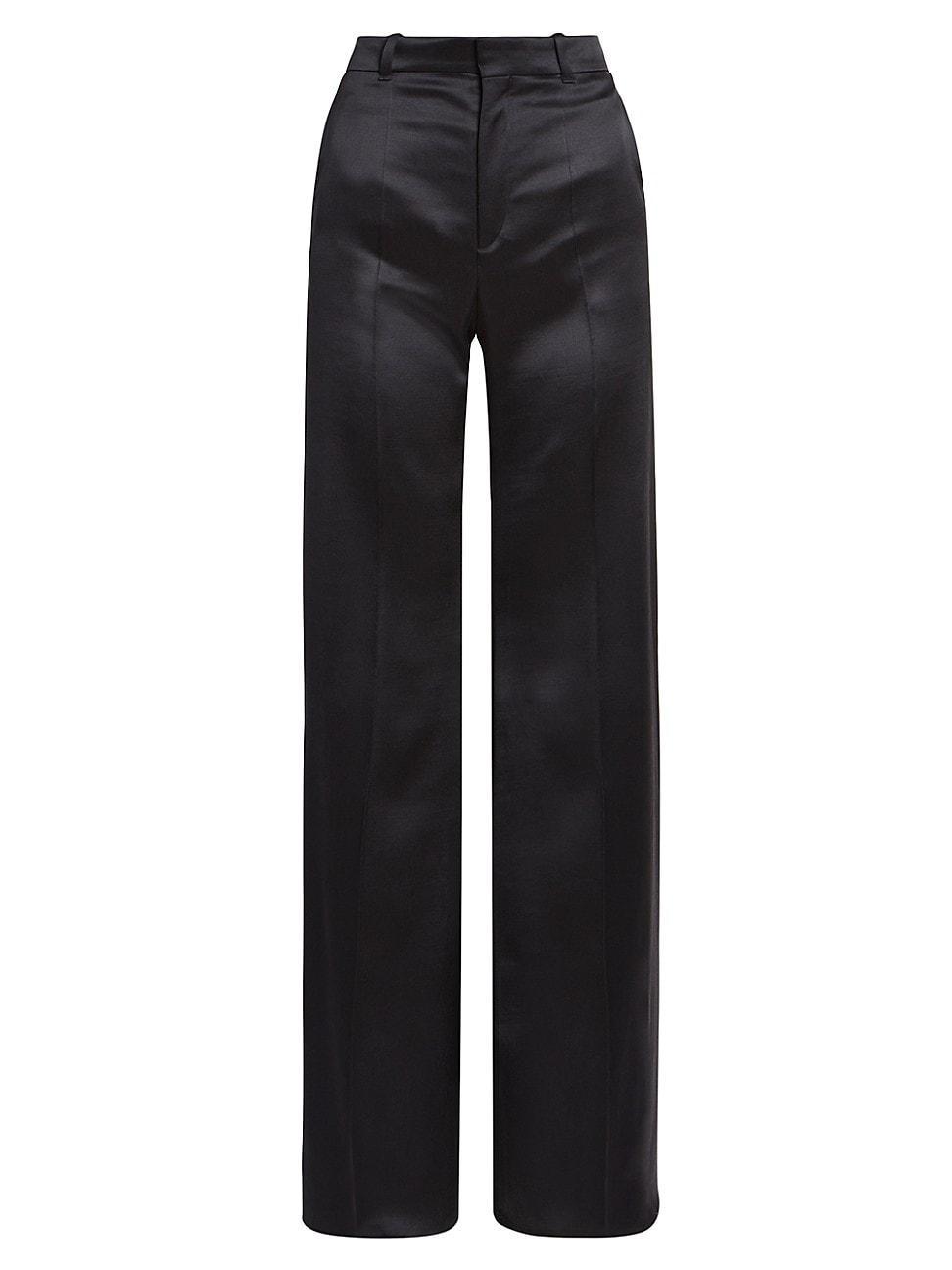 Stretch Wool Crop Trouser Product Image