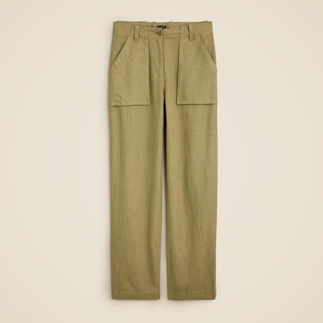 Seaside cargo pant in linen-TENCEL™ lyocell blend Product Image