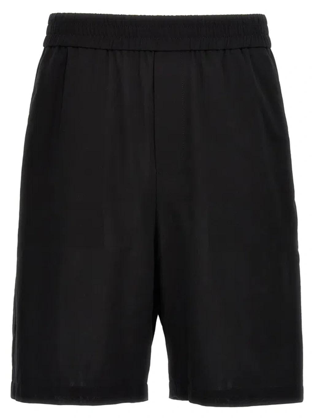 AMI ALEXANDRE MATTIUSSI Ami Shorts In Black Product Image