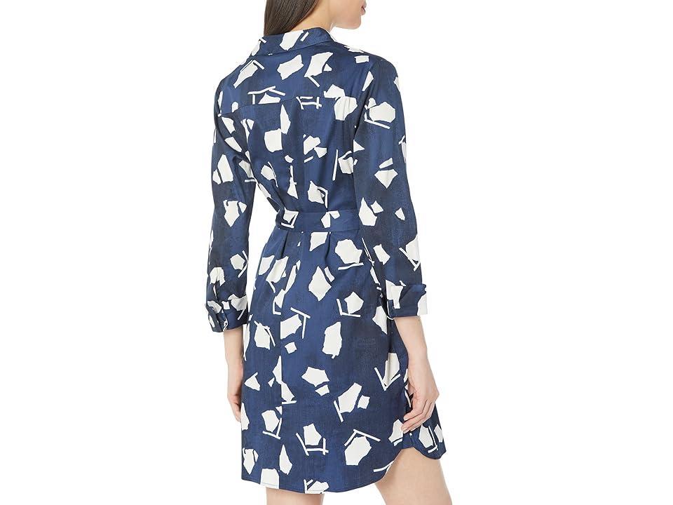 NIC+ZOE Mosaic Blues Dress (Indigo Multi) Women's Dress Product Image