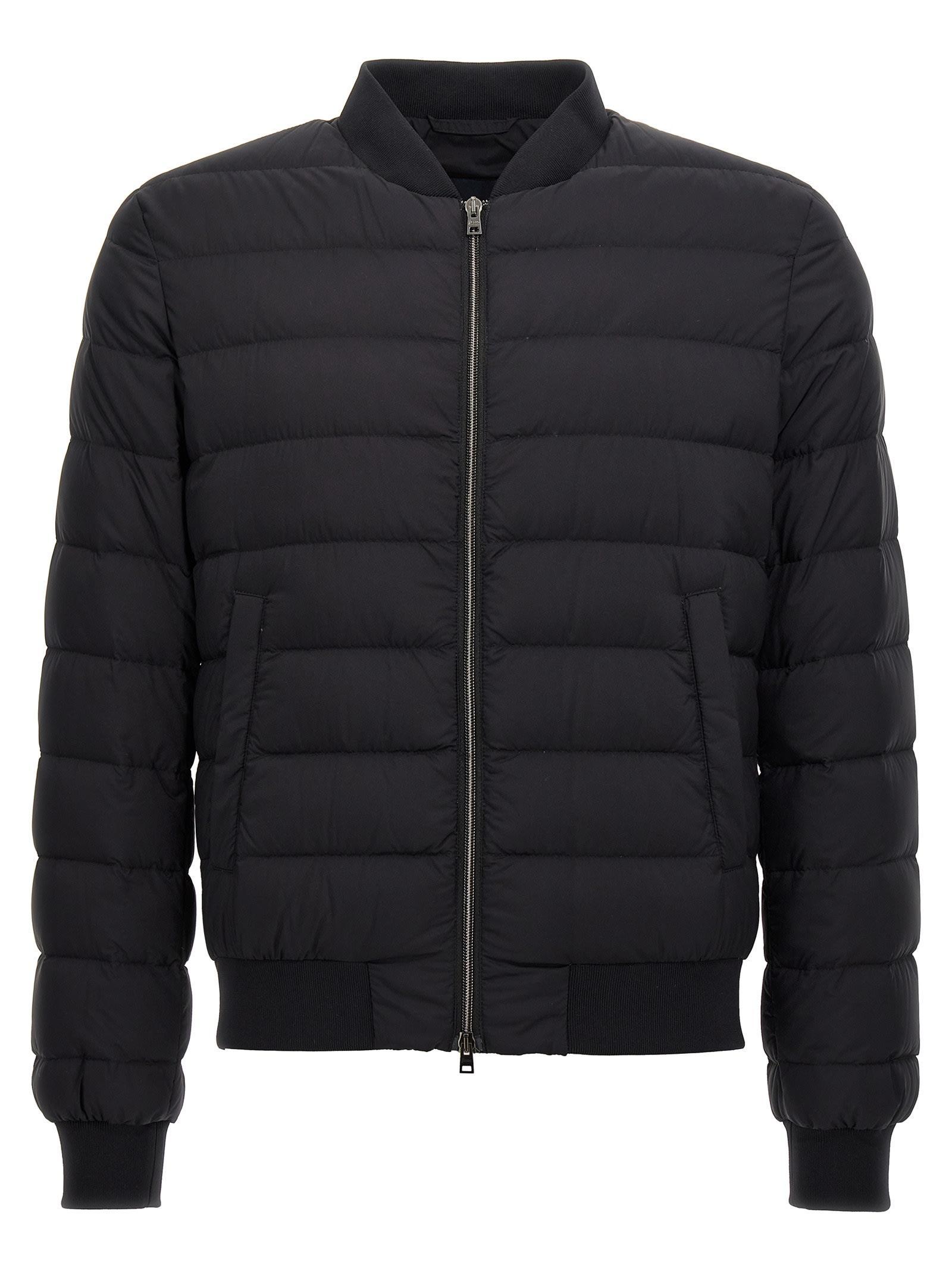 HERNO Quilted Down Jacket In Black Product Image