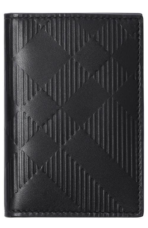 burberry Bateman Check Embossed Leather Bifold Wallet Product Image