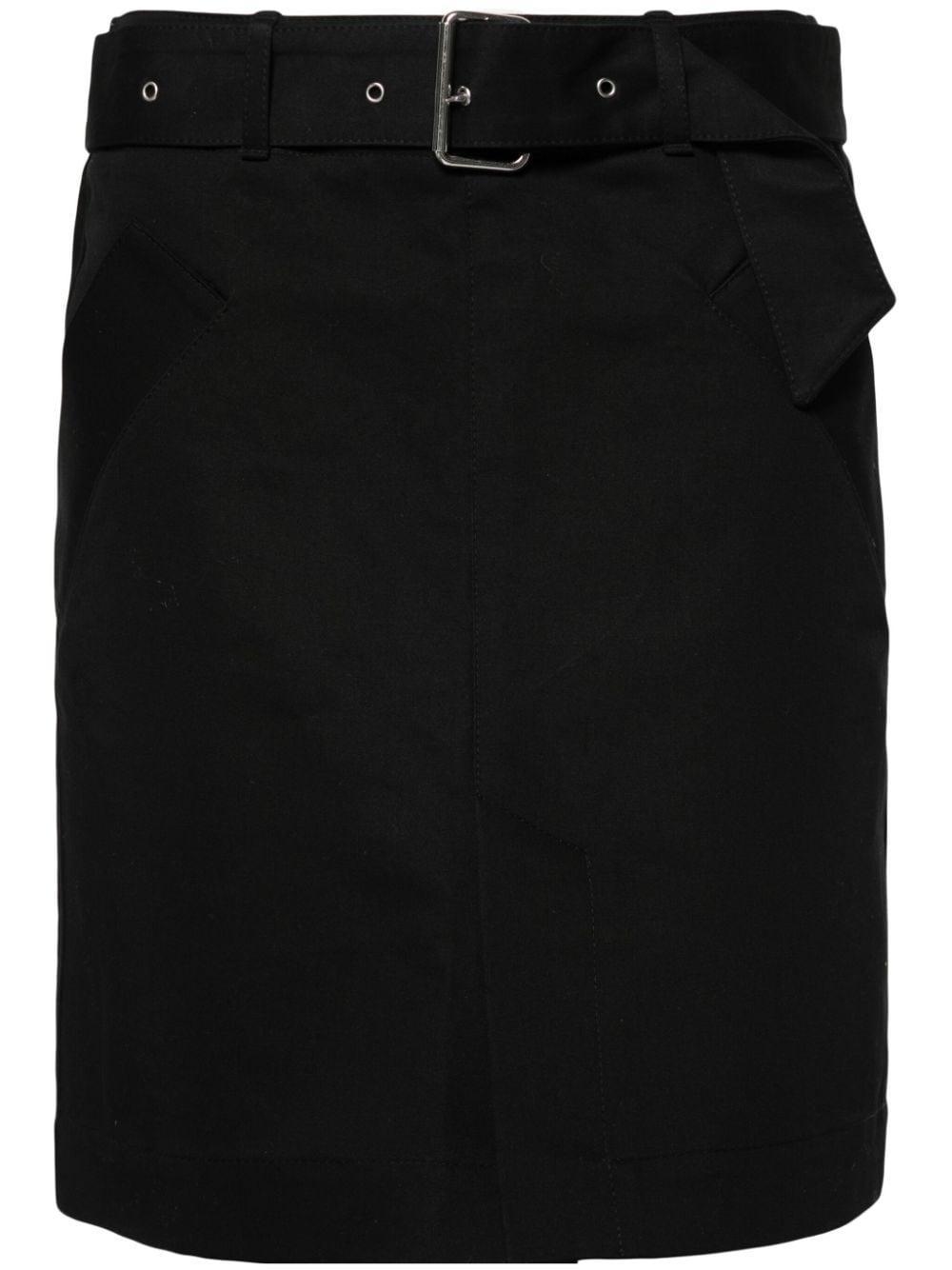 Lovano Twill Skirt In Black Product Image