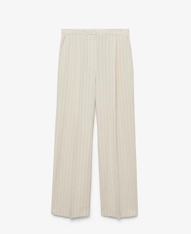 Women's Straight Striped Pants Product Image