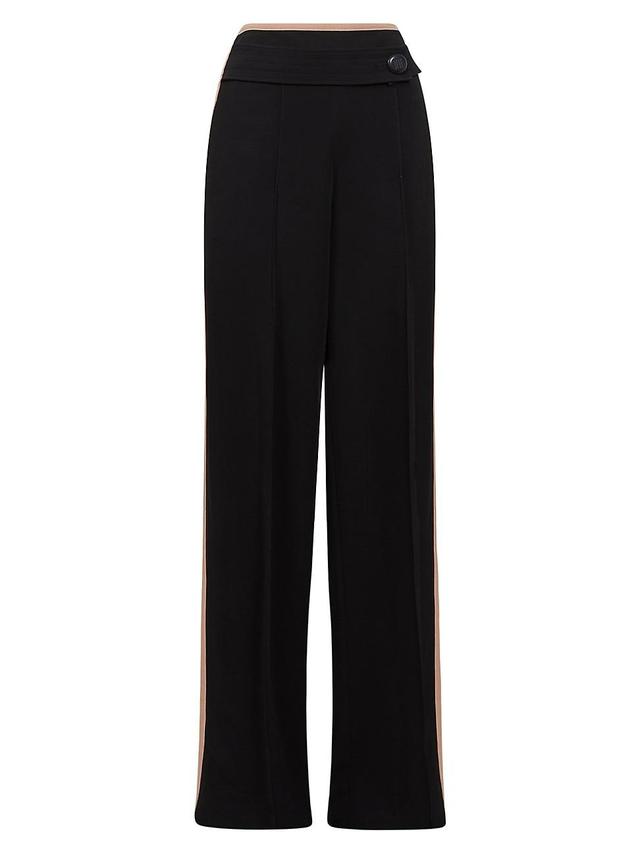 Womens Lina Wide-Leg Trousers Product Image