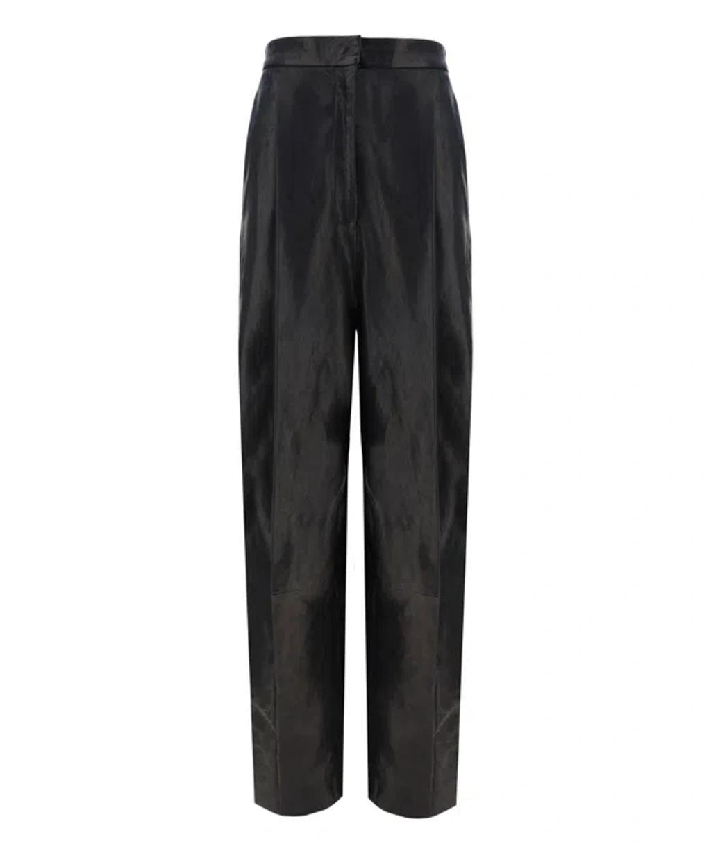 KHAITE Ashford Trousers In Black Product Image