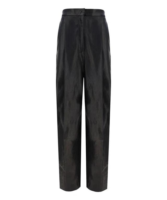 KHAITE Ashford Trousers In Black Product Image