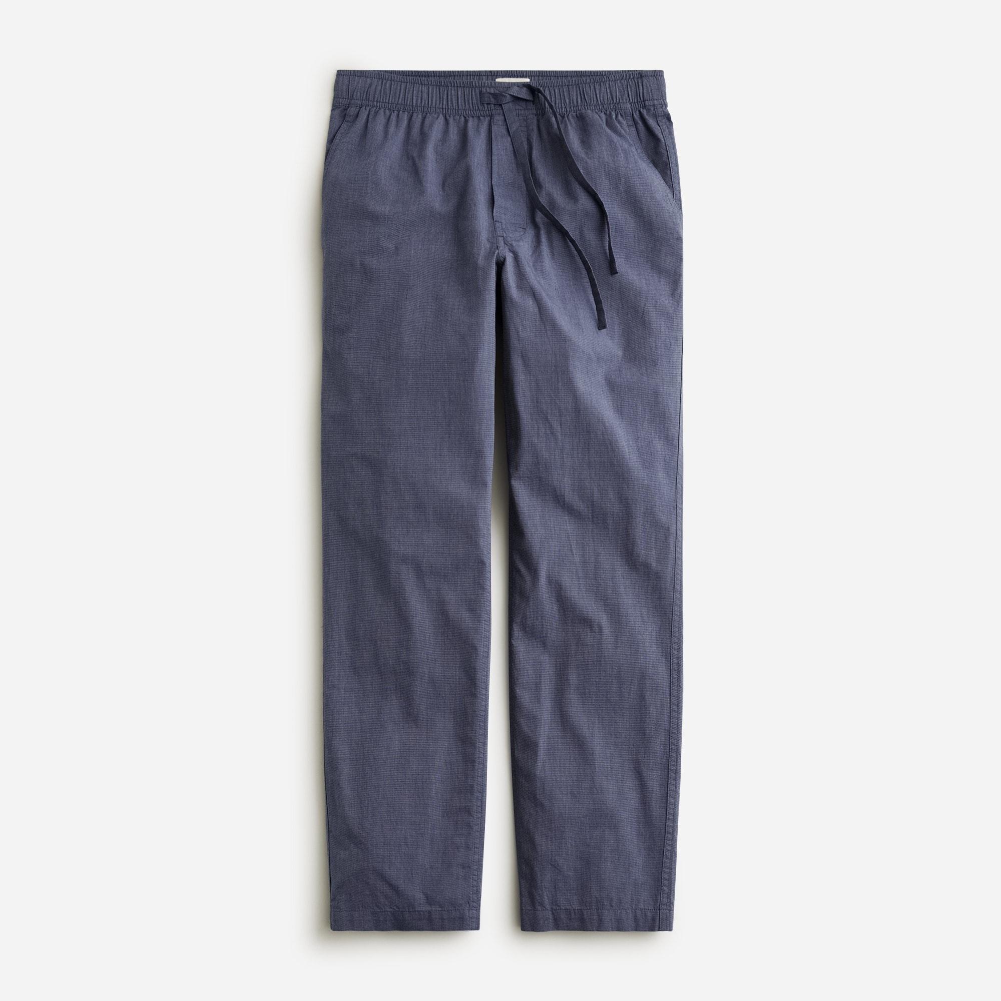 Pajama pant in cotton poplin Product Image