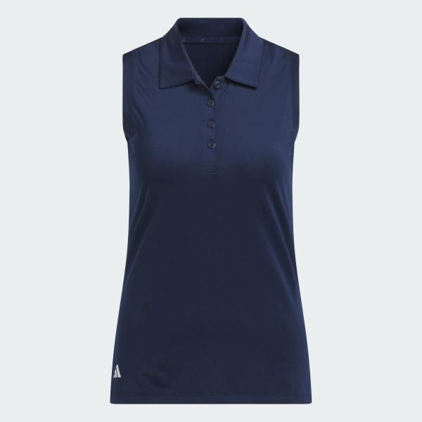 Ultimate365 Solid Sleeveless Polo Shirt Product Image