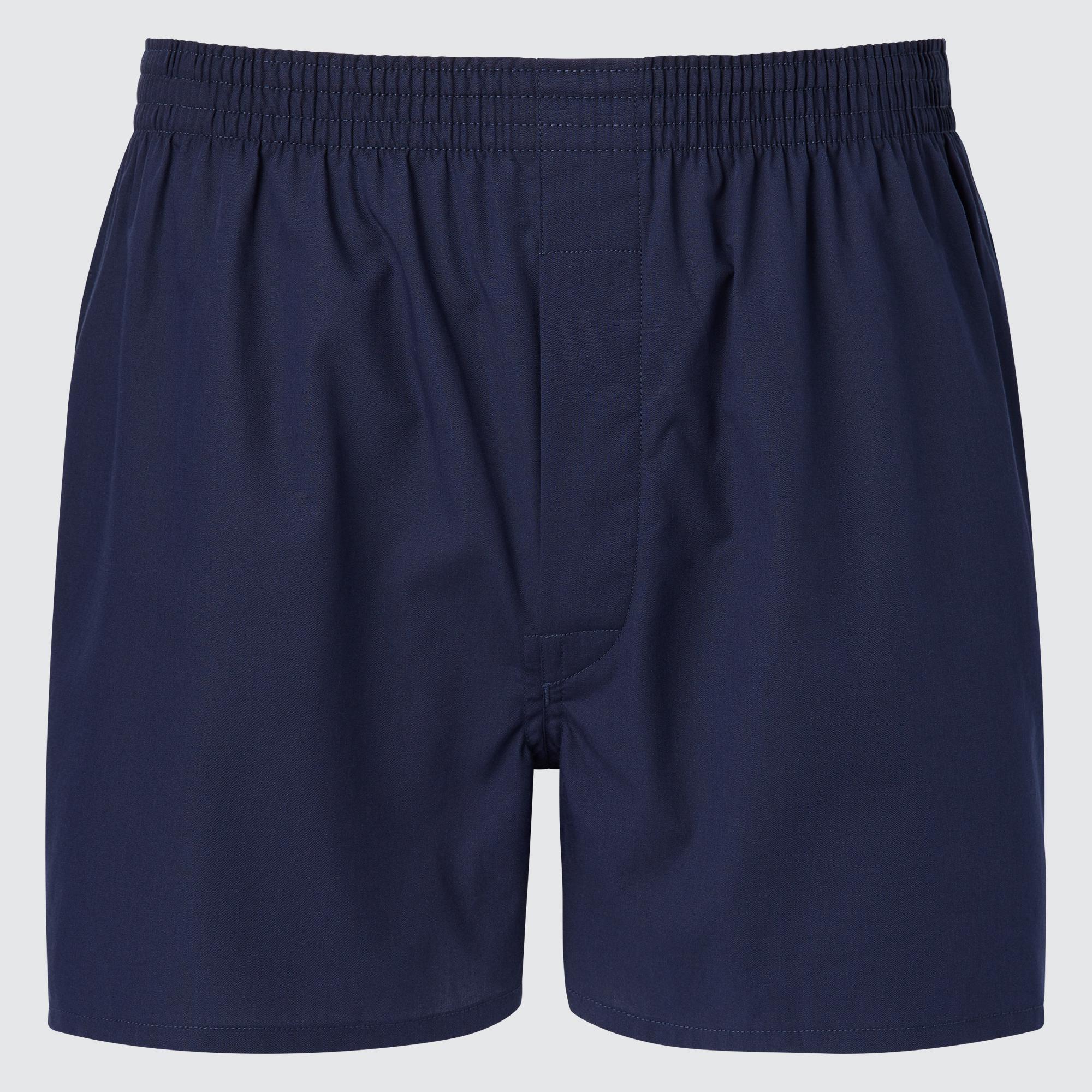 Mens Woven Broadcloth Trunks Large UNIQLO US Product Image