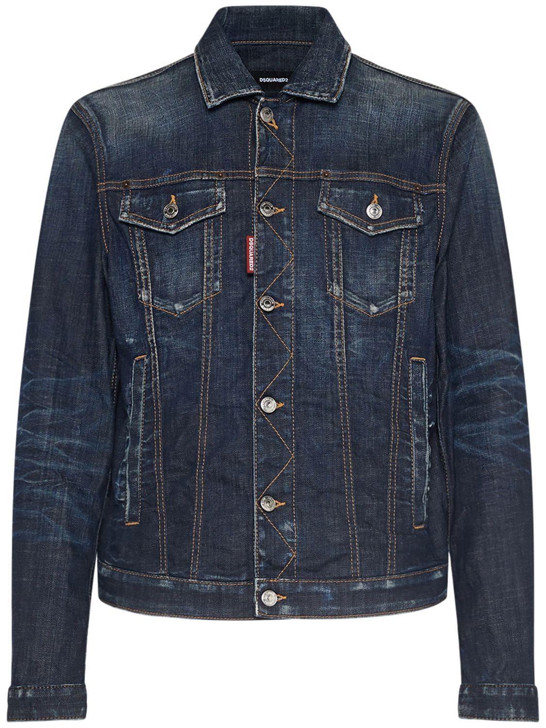 DSQUARED2 Denim Jacket In Blue Product Image