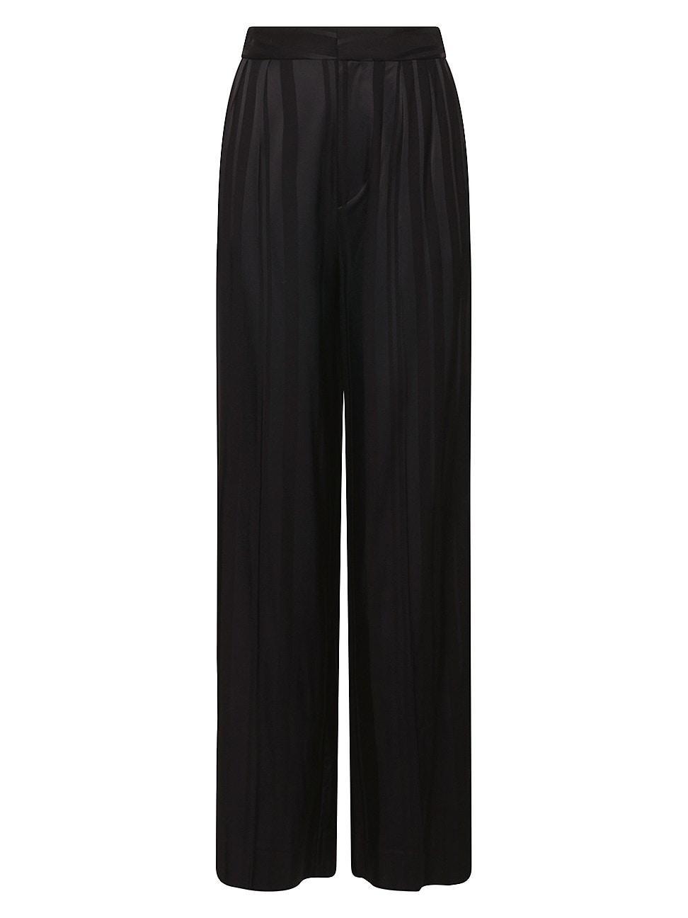 Womens Crissi Wool-Blend Wide-Leg Pants Product Image