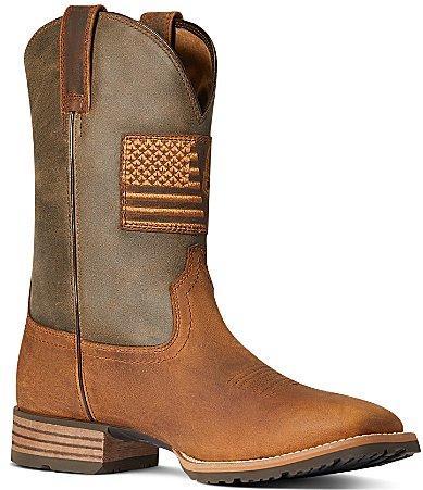 Ariat Mens Hybrid Patriot Western Boots Product Image