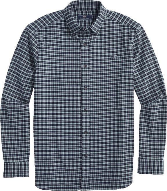 Vineyard Flannel Plaid Shirt Product Image