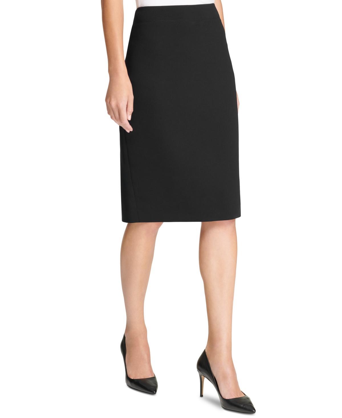 DKNY High Waisted Pencil Skirt Product Image