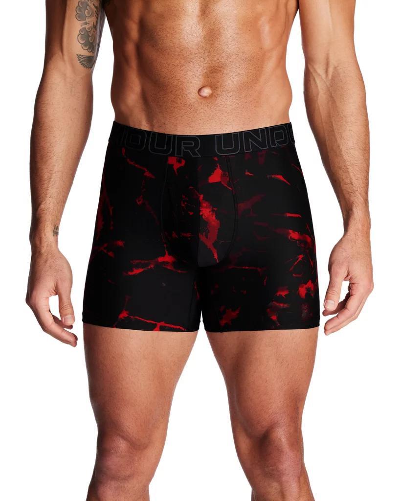 Men's UA Performance Tech™ Printed 6" Boxerjock® Product Image