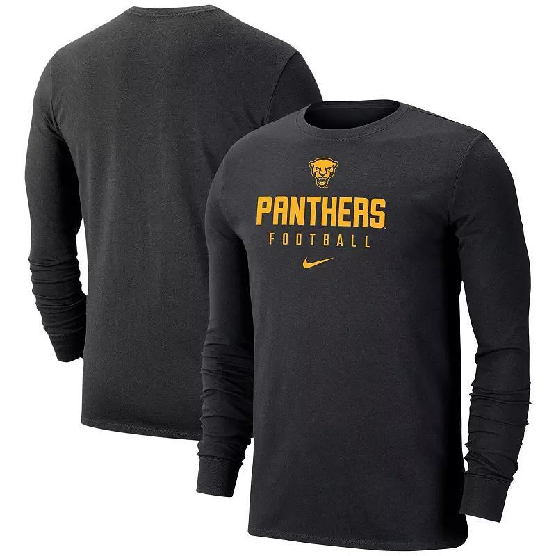 Mens Nike Pitt Panthers Changeover Performance Long Sleeve T-Shirt Product Image