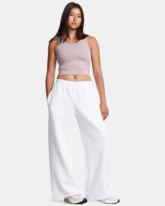 Women's UA Unstoppable Fleece Wide Leg Pants Product Image