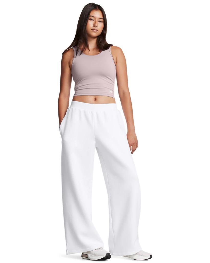 Women's UA Unstoppable Fleece Wide Leg Pants Product Image