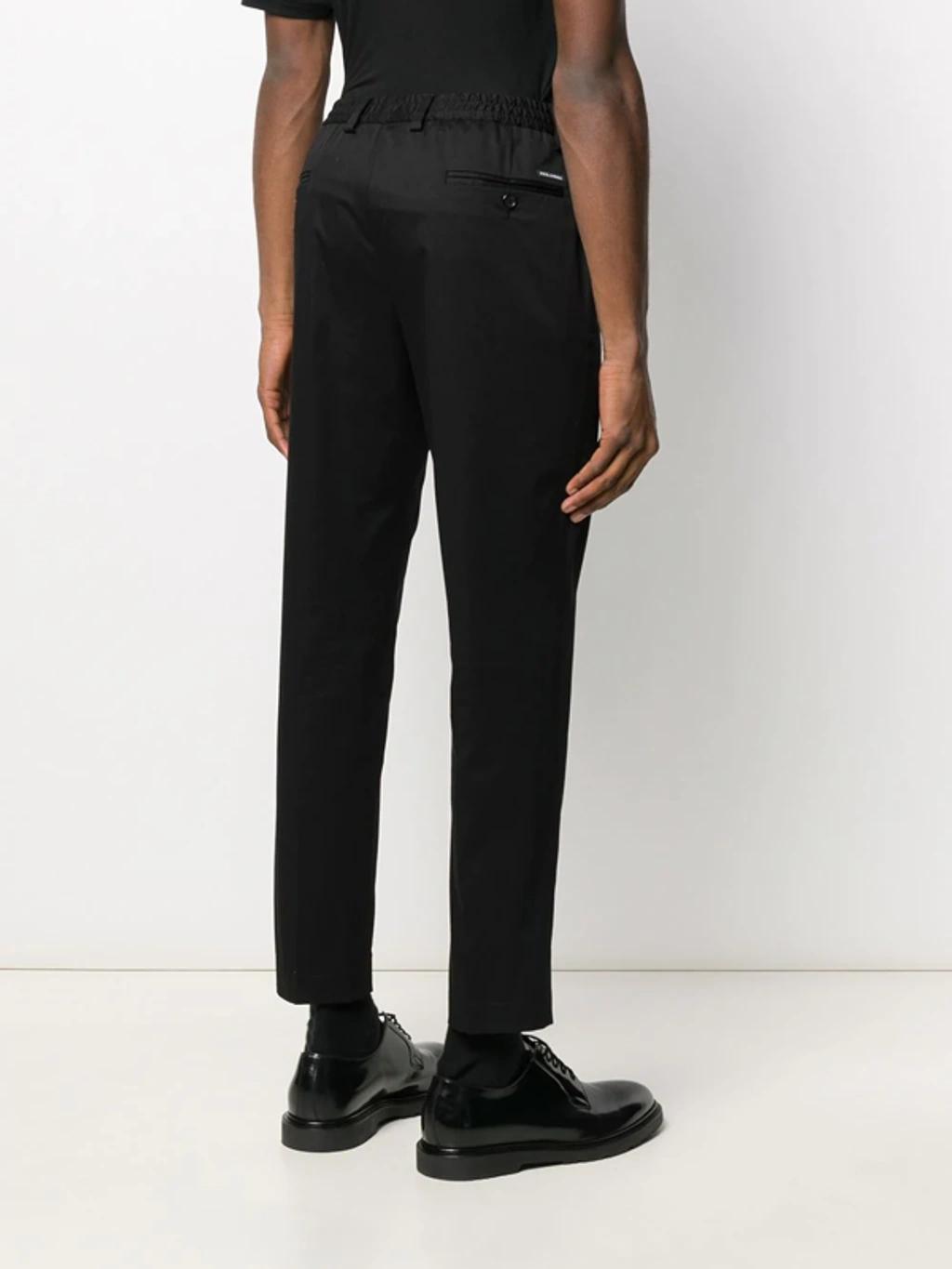 Straight Leg Tailored Trousers In Black Product Image