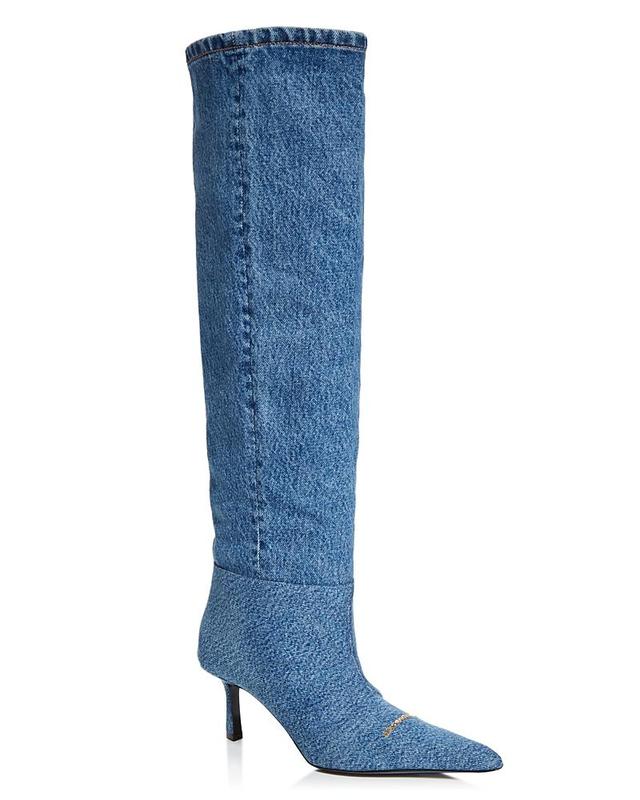 Womens Viola 65 Denim Slouch Boots Product Image