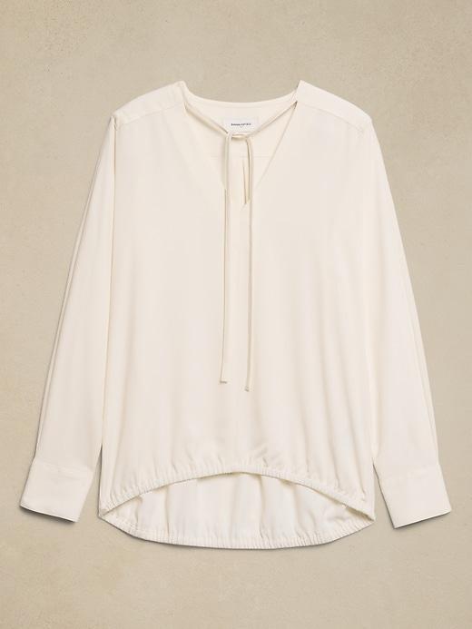 Bubble Hem Blouse Product Image