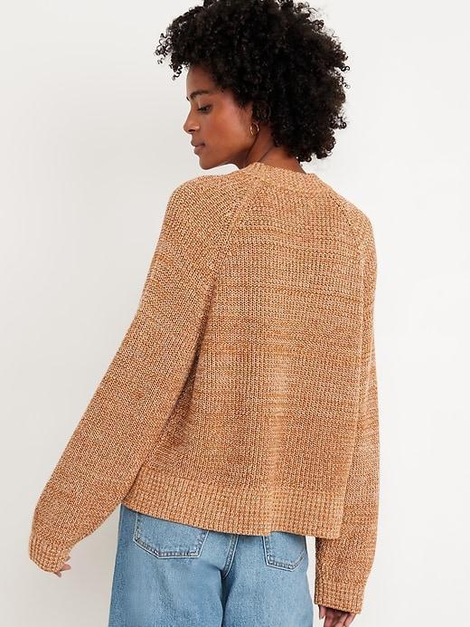 Shaker-Stitch Sweater Product Image