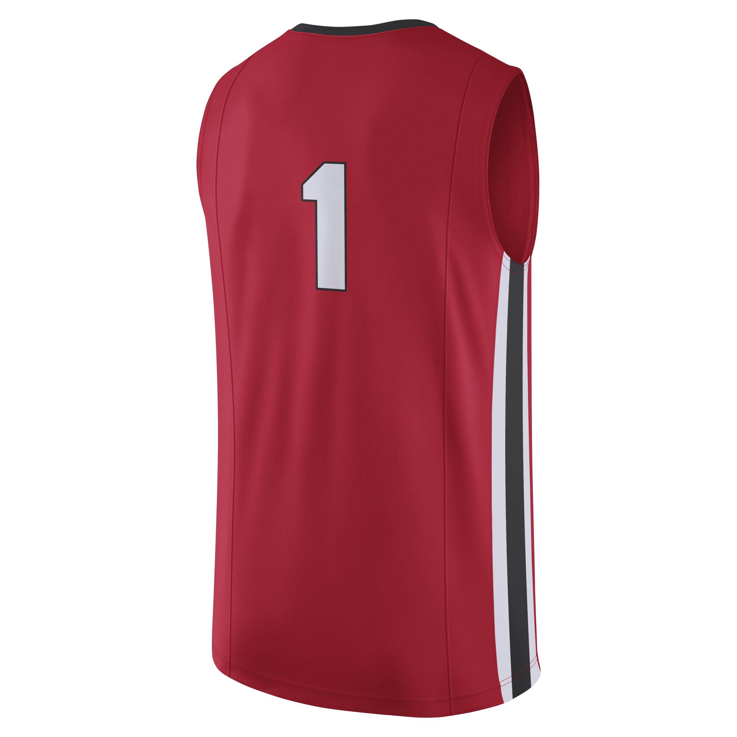 Mens Nike #1 Georgia Bulldogs Replica Jersey Product Image