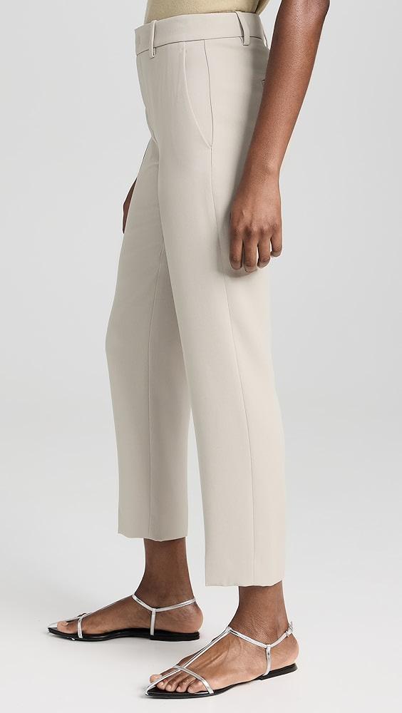 Vince Crepe Tailored Straight Leg Pants | Shopbop Product Image