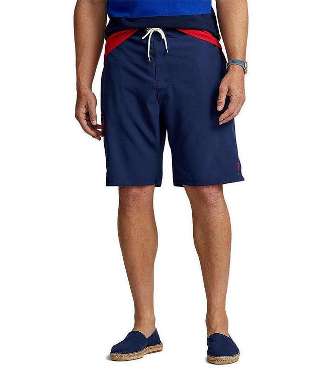 Polo Ralph Lauren Big & Tall Kailua 8.5#double; And 9.5#double; Inseam Swim Trunks Product Image