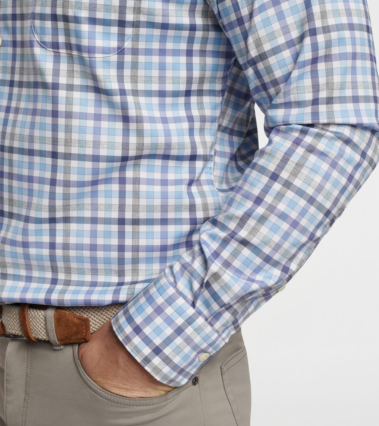 Chambly Crown Lite Cotton-Stretch Sport Shirt Product Image