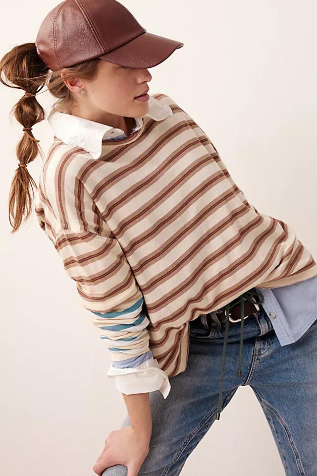 We The Free Nina Stripe Long-Sleeve Tee Product Image