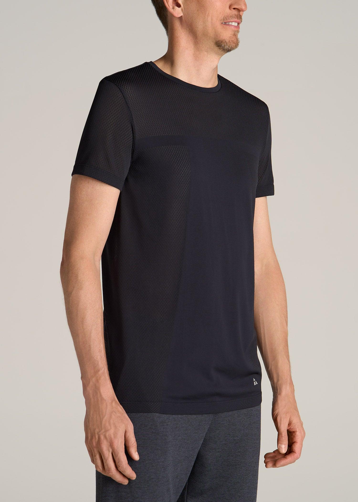 A.T. Performance MODERN-FIT Engineered Athletic Tall Tee in Black Product Image