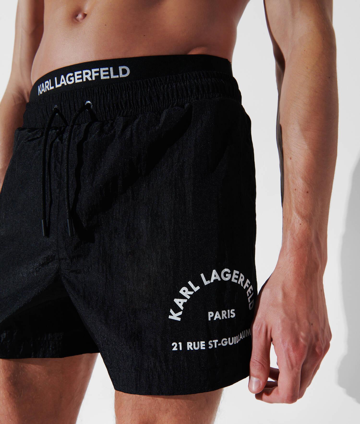 RUE ST-GUILLAUME DOUBLE WAISTBAND BOARD SHORTS Product Image