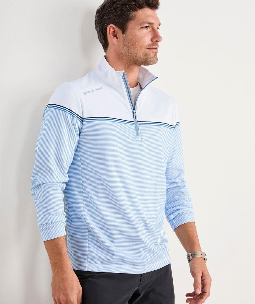 Striped Sankaty Quarter-Zip Product Image