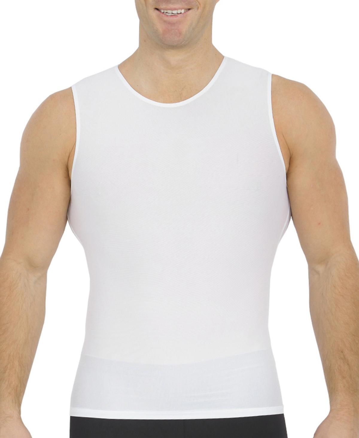 Instaslim Mens Power Mesh Compression Sleeveless Crewneck Shirt Product Image