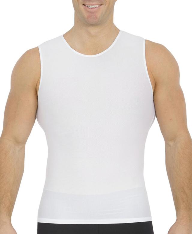 Instaslim Mens Big & Tall Power Mesh Compression Sleeveless Crewneck Shirt Product Image