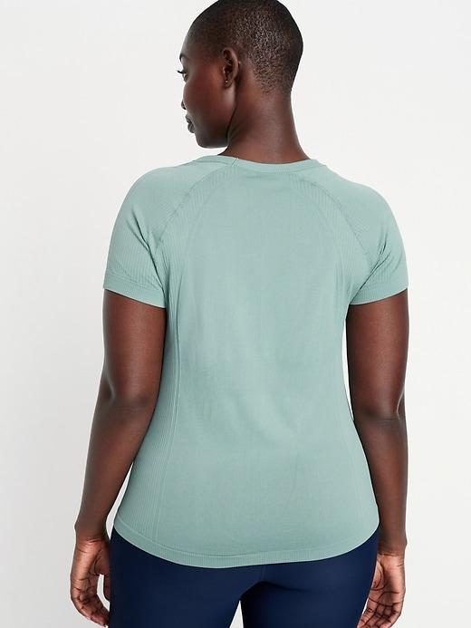 Fitted Seamless T-Shirt Product Image