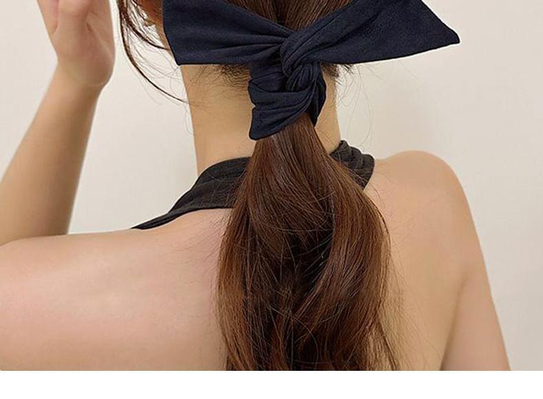 Textile Plain Hair Tie Product Image