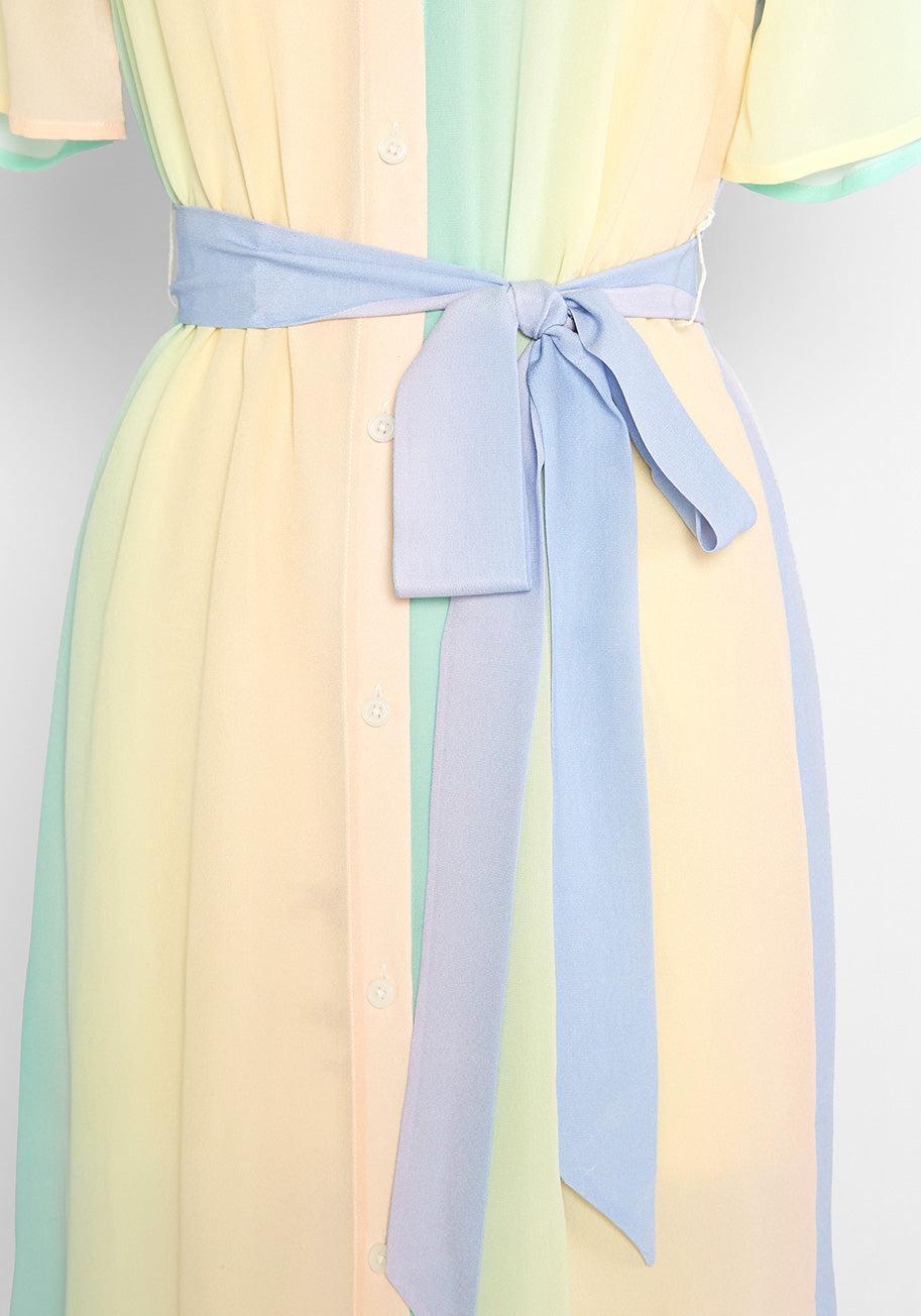 Lasso Around My Heart Silk Dress Product Image