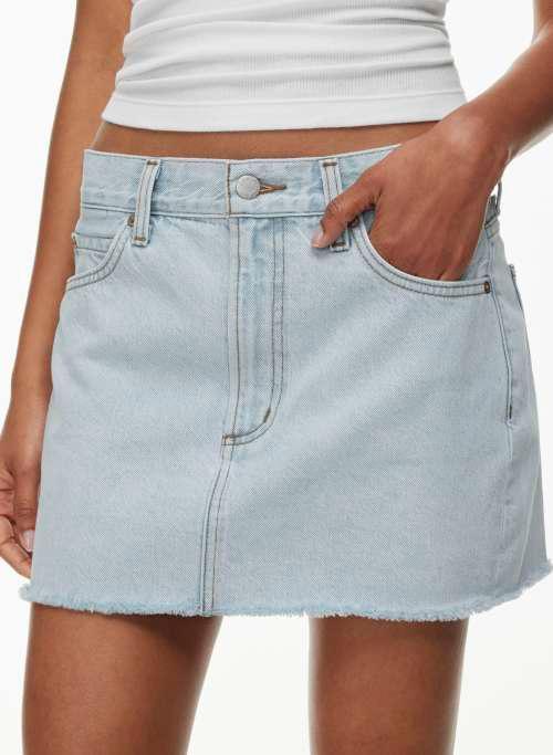 the tori mini denim skirt Product Image