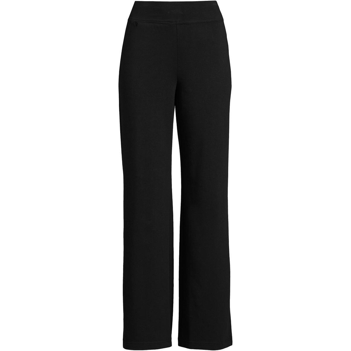 Lands End Womens Starfish Mid Rise Wide Leg Pull On Pants Product Image