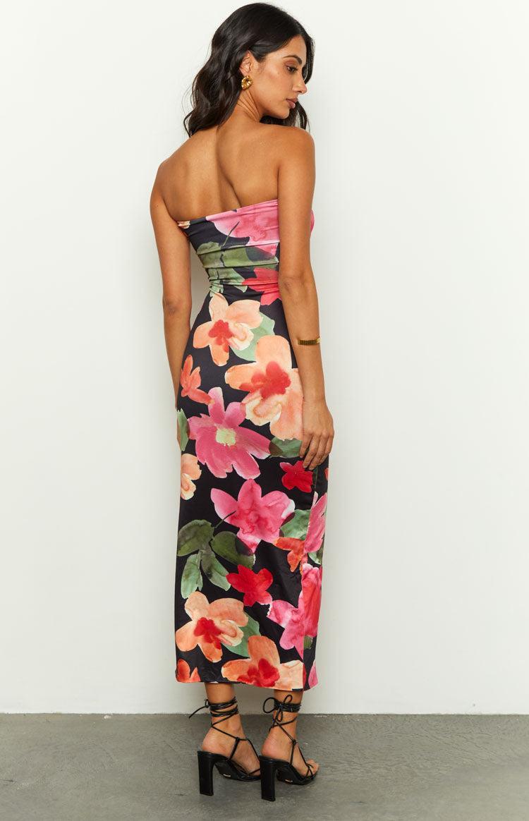 Juliete Floral Midi Dress Product Image